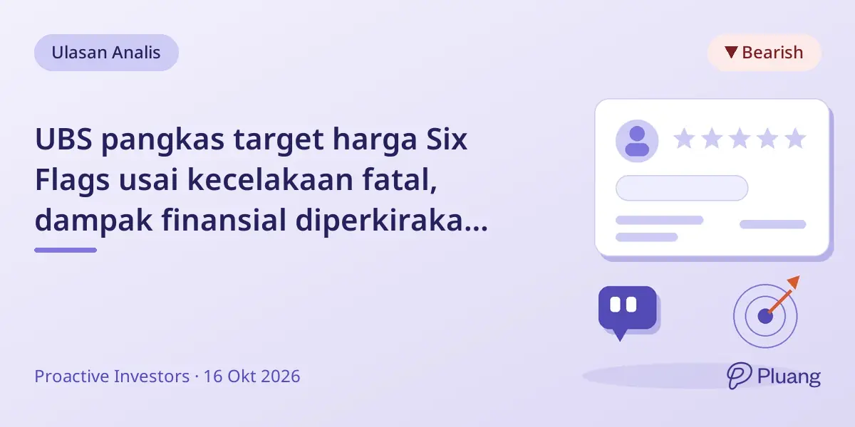 UBS pangkas target harga Six Flags usai kecelakaan fatal, dampak finansial diperkirakan terbatas