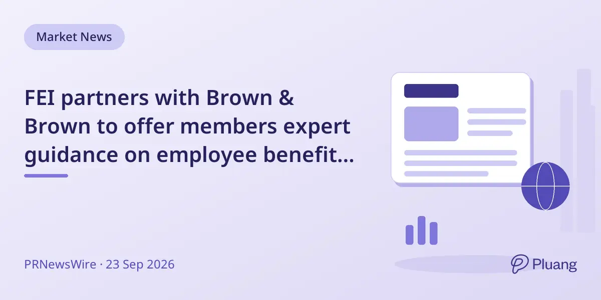 FEI partners with Brown & Brown to offer members expert guidance on employee benefits and healthcare costs.