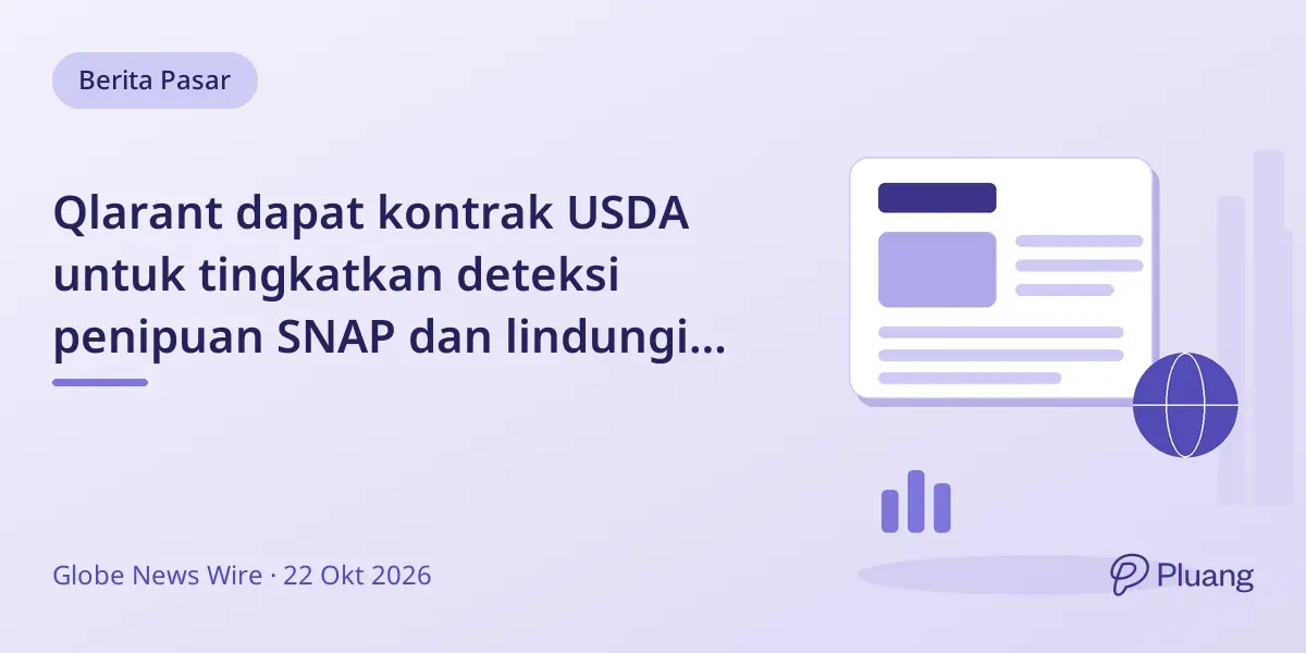 Qlarant dapat kontrak USDA untuk tingkatkan deteksi penipuan SNAP dan lindungi dana pajak.