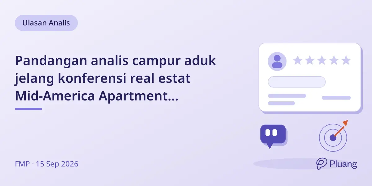 Pandangan analis campur aduk jelang konferensi real estat Mid-America Apartment Communities