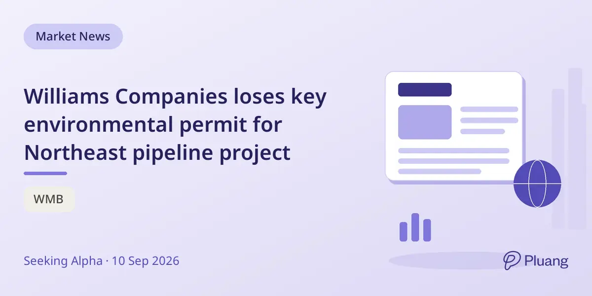 Williams Companies loses key environmental permit for Northeast pipeline project