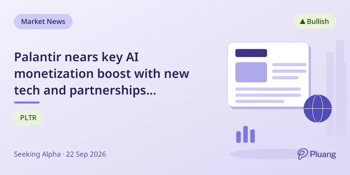 Palantir nears key AI monetization boost with new tech and partnerships enhancing enterprise AI use.