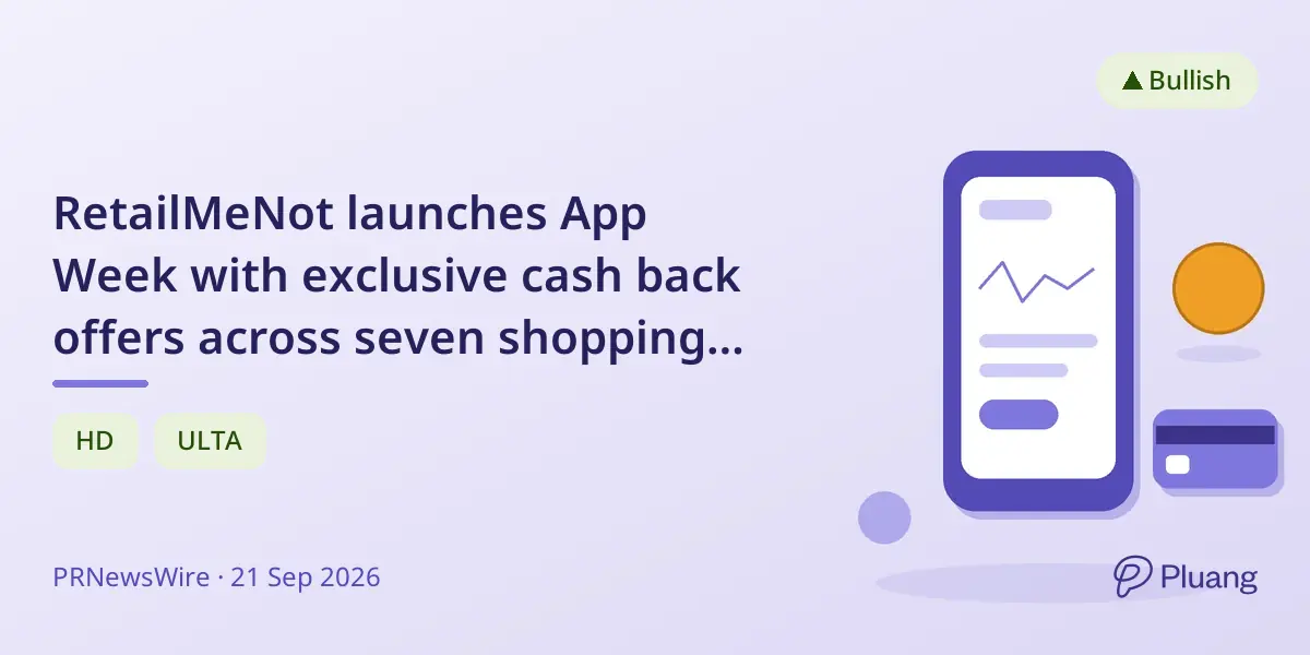 RetailMeNot launches App Week with exclusive cash back offers across seven shopping categories