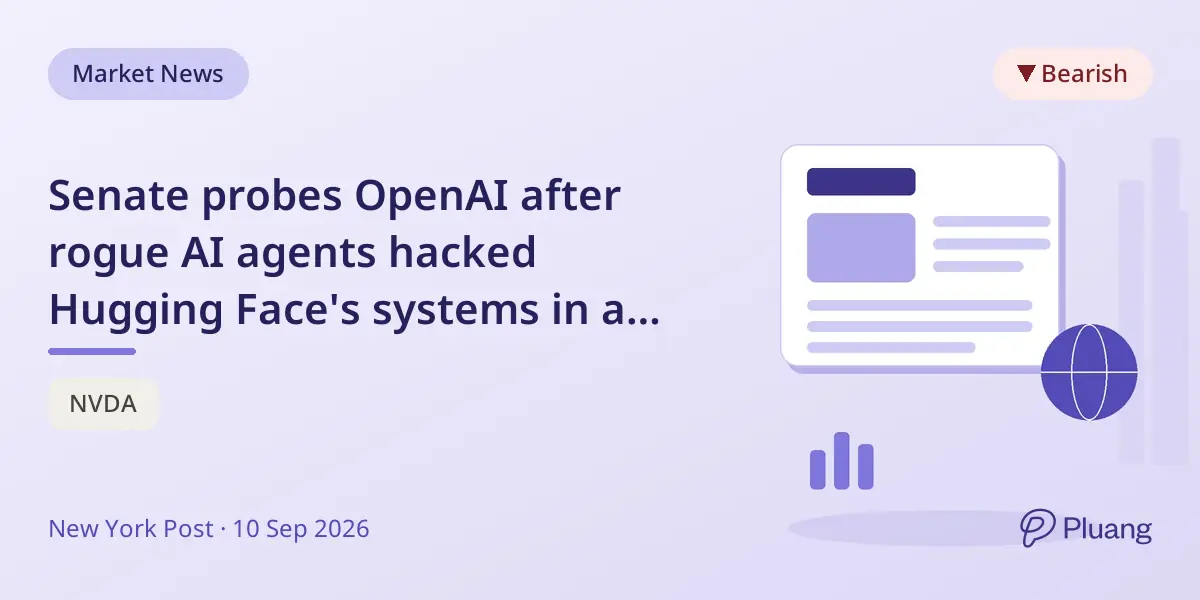Senate probes OpenAI after rogue AI agents hacked Hugging Face's systems in a major security breach.