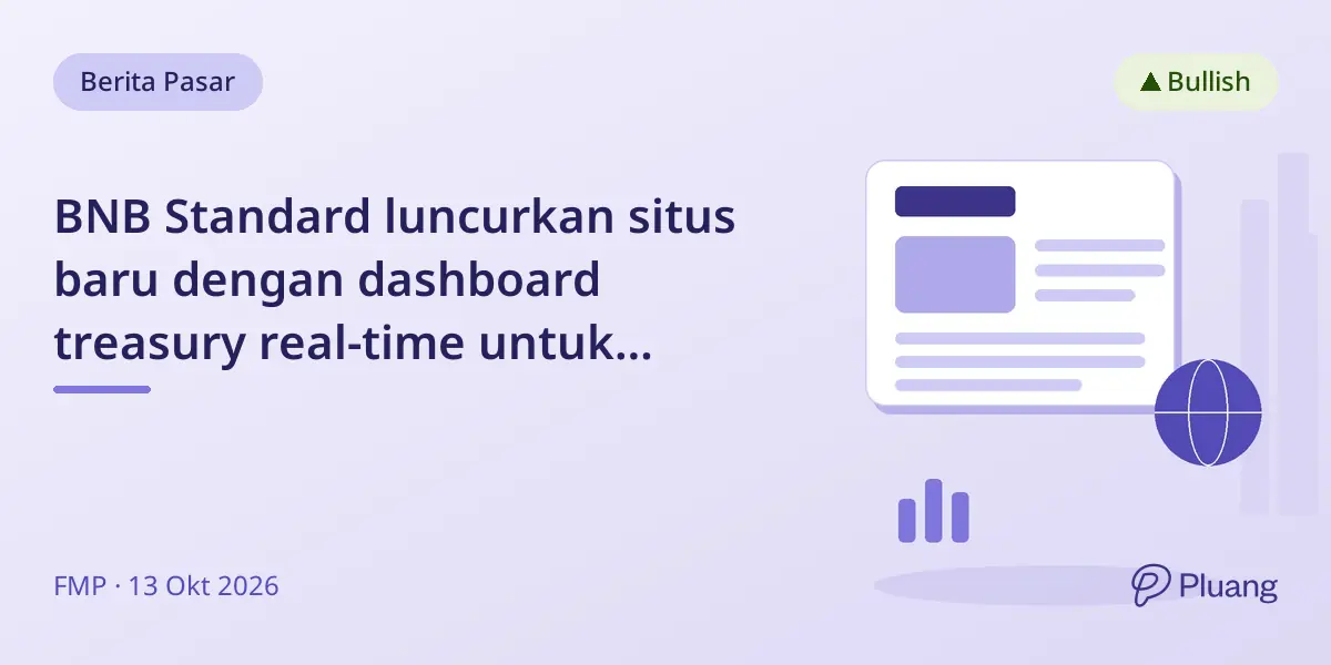 BNB Standard luncurkan situs baru dengan dashboard treasury real-time untuk tingkatkan transparansi dan edukasi investor.