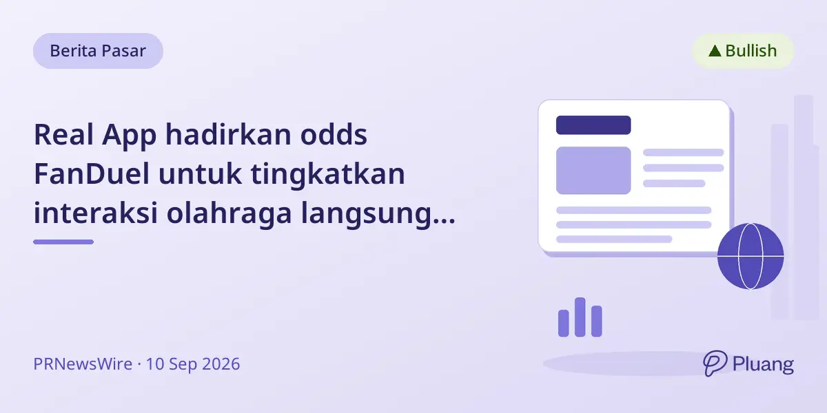 Real App hadirkan odds FanDuel untuk tingkatkan interaksi olahraga langsung mulai musim NFL 2026