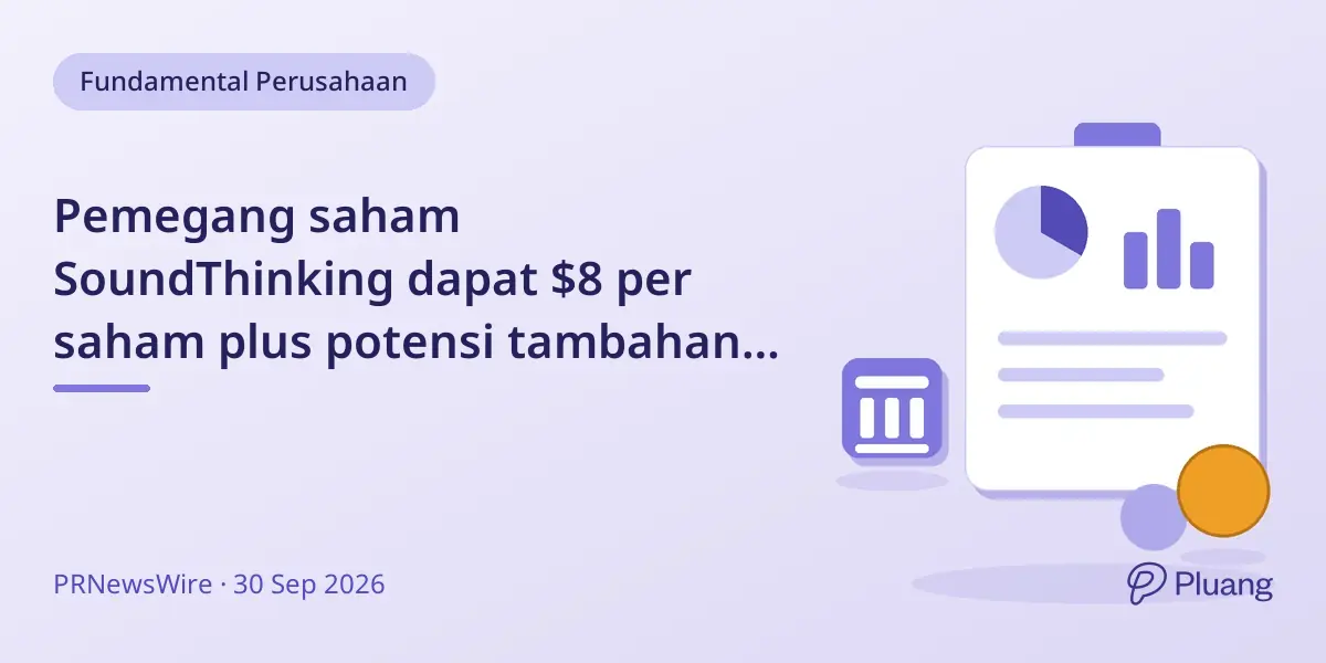 Pemegang saham SoundThinking dapat $8 per saham plus potensi tambahan $3 dalam penjualan yang akan datang.