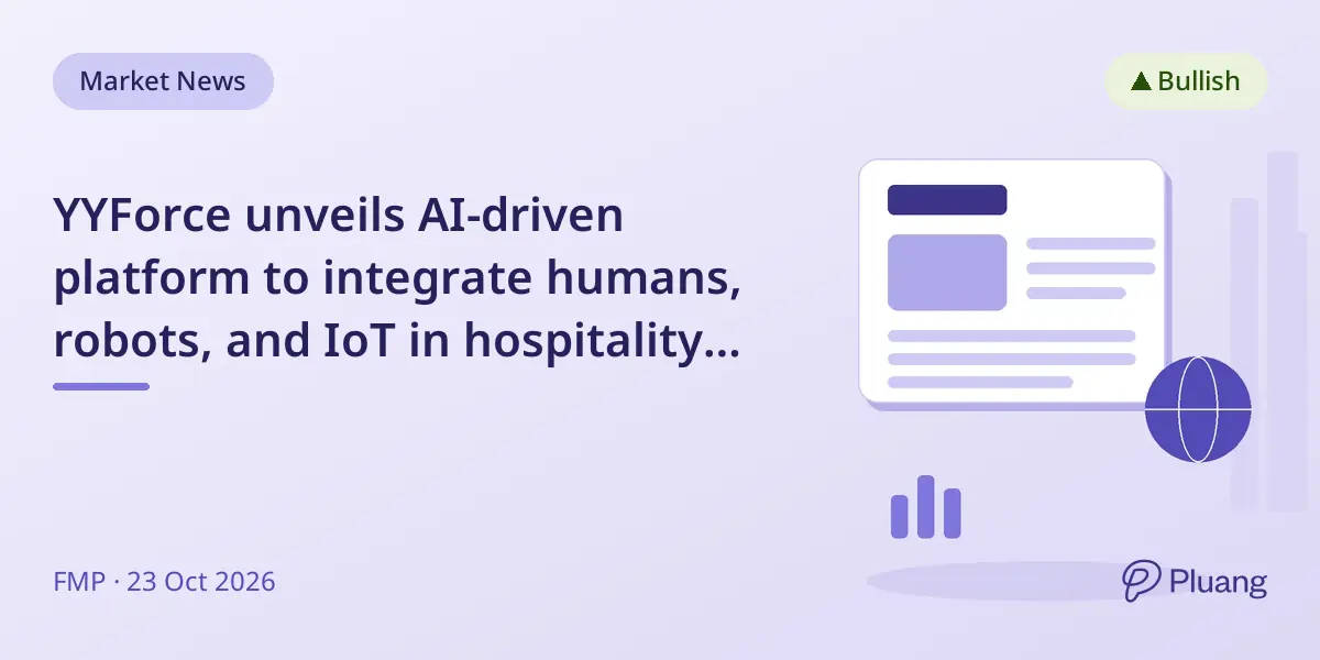 YYForce unveils AI-driven platform to integrate humans, robots, and IoT in hospitality for future superintelligence.