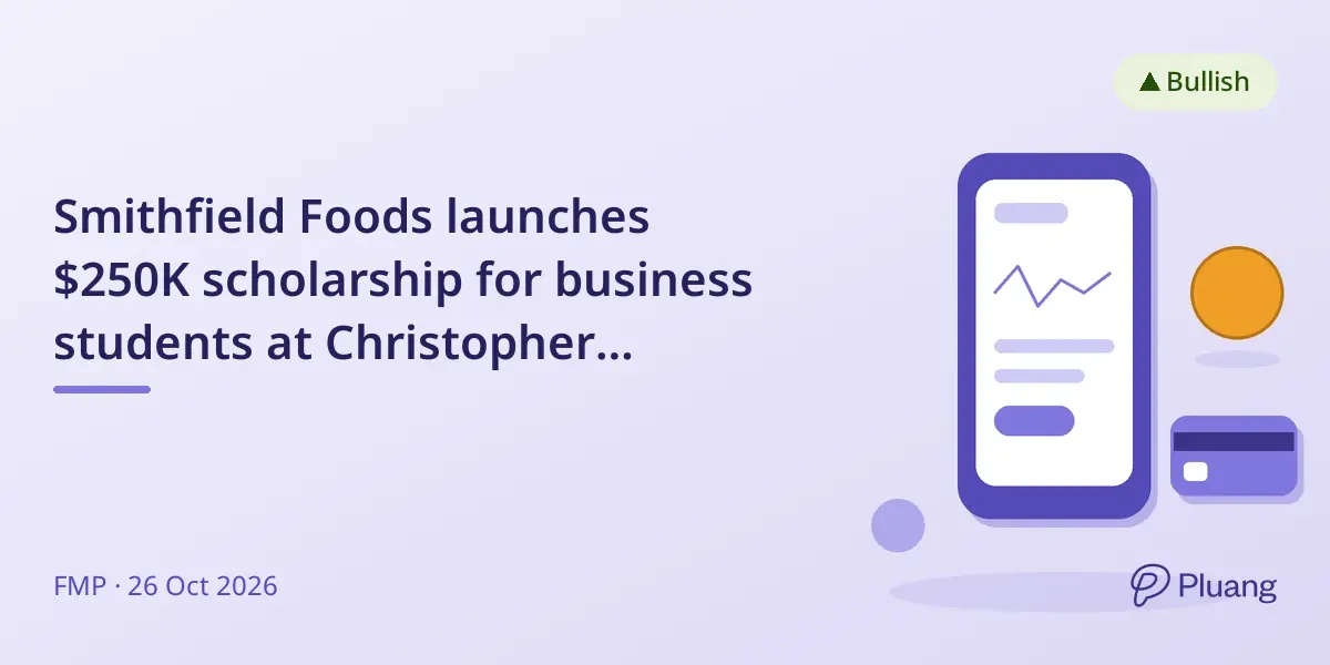 Smithfield Foods launches $250K scholarship for business students at Christopher Newport University