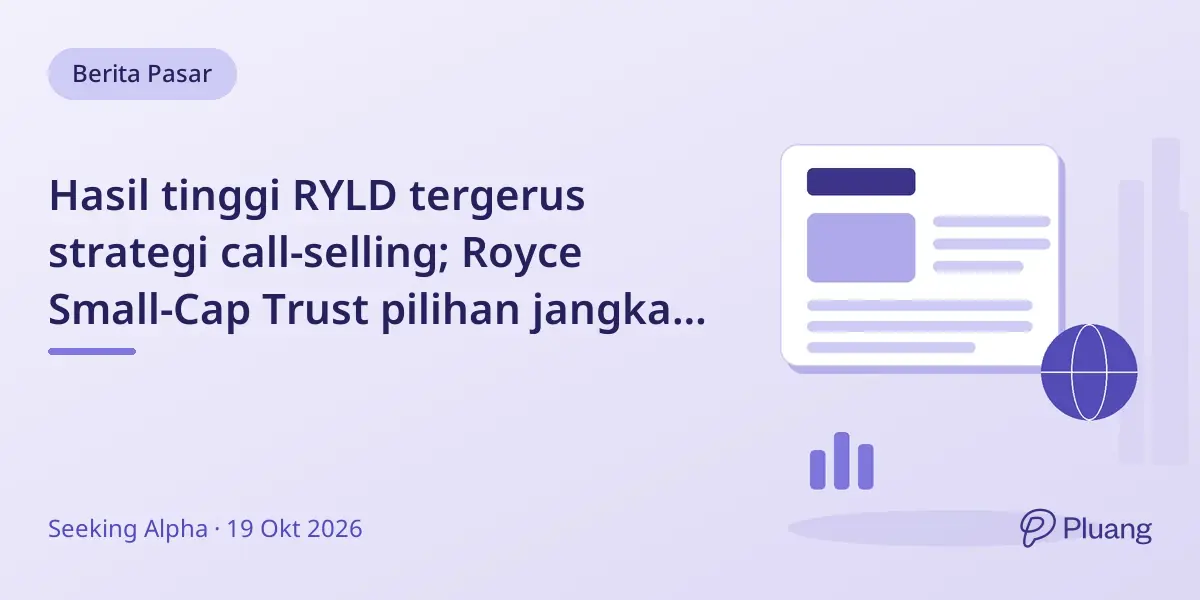 Hasil tinggi RYLD tergerus strategi call-selling; Royce Small-Cap Trust pilihan jangka panjang lebih baik.