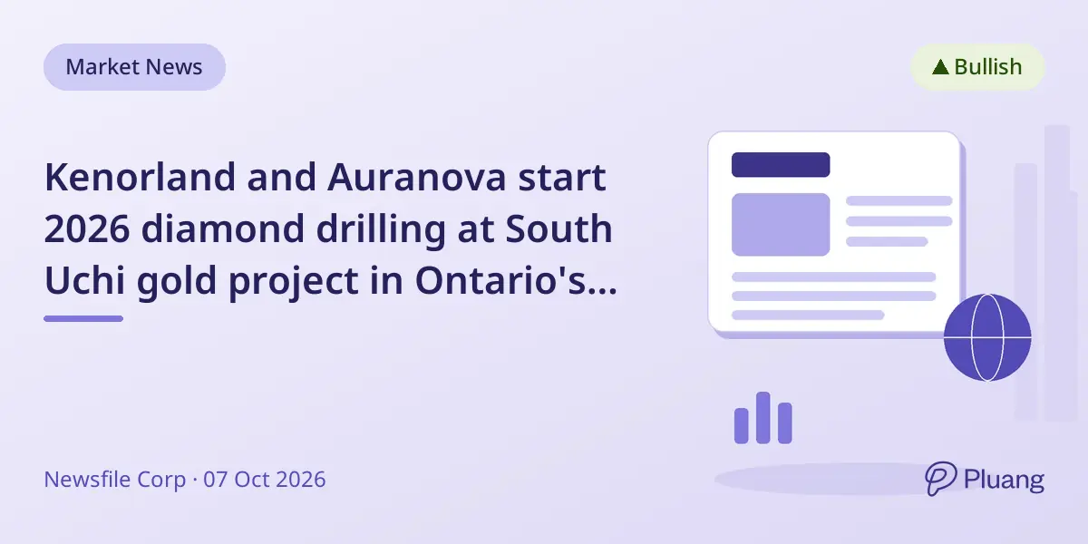 Kenorland and Auranova start 2026 diamond drilling at South Uchi gold project in Ontario's Red Lake District