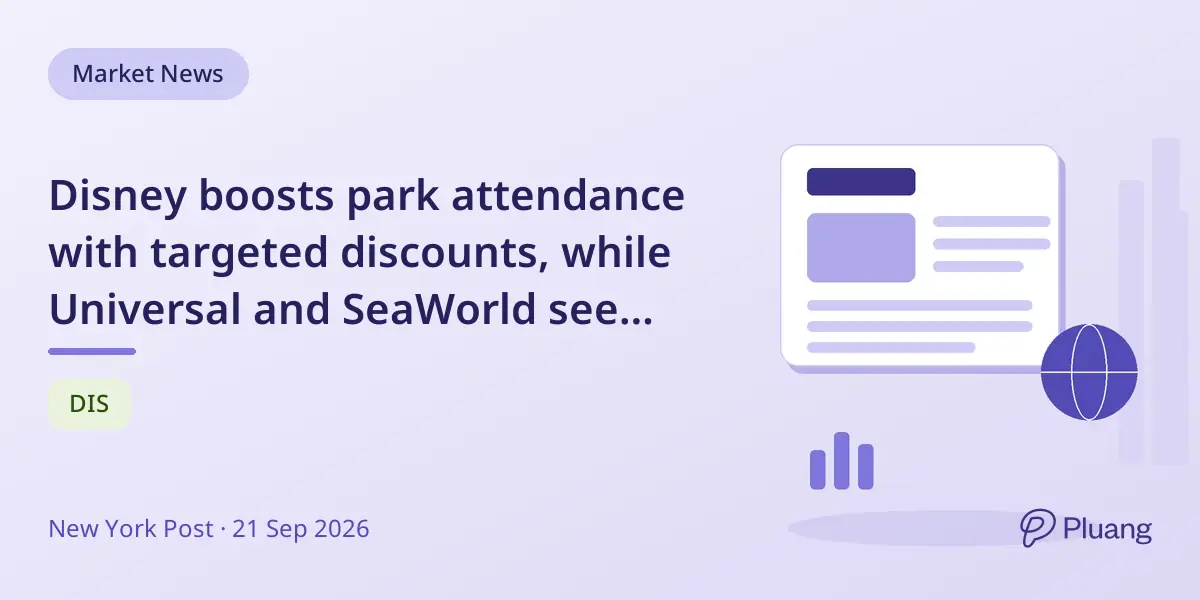 Disney boosts park attendance with targeted discounts, while Universal and SeaWorld see declines.