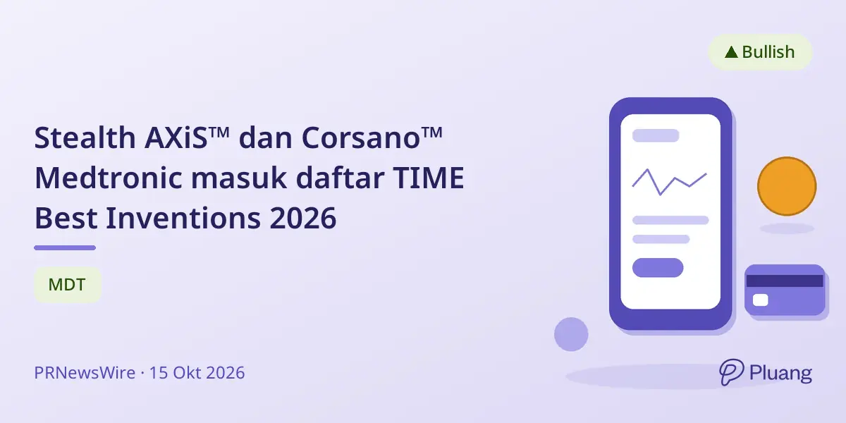 Stealth AXiS™ dan Corsano™ Medtronic masuk daftar TIME Best Inventions 2026