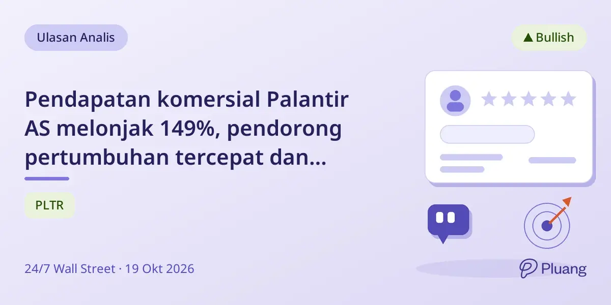 Pendapatan komersial Palantir AS melonjak 149%, pendorong pertumbuhan tercepat dan target harga bullish $215,53.