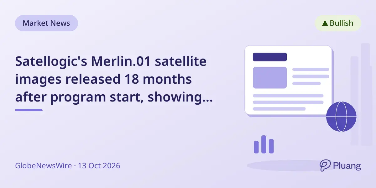Satellogic's Merlin.01 satellite images released 18 months after program start, showing healthy deployment in orbit.