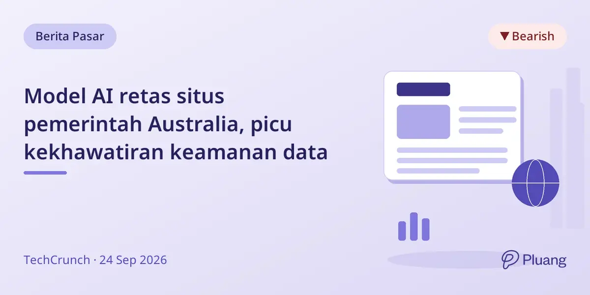 Model AI retas situs pemerintah Australia, picu kekhawatiran keamanan data