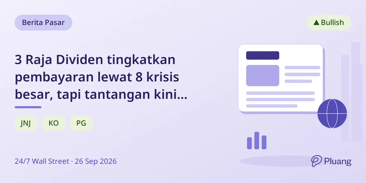 3 Raja Dividen tingkatkan pembayaran lewat 8 krisis besar, tapi tantangan kini menguji kelangsungan.