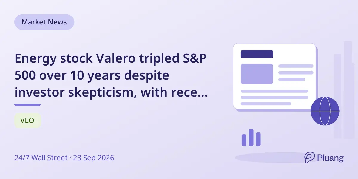 Energy stock Valero tripled S&P 500 over 10 years despite investor skepticism, with recent gains booked by Steve Weiss.