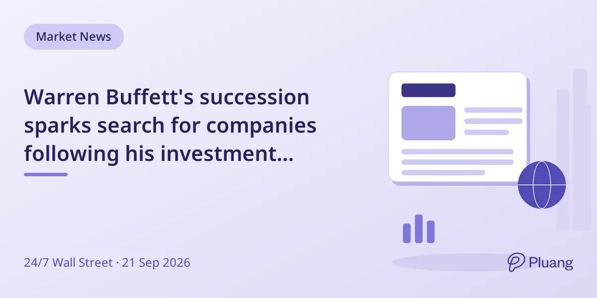 Warren Buffett's succession sparks search for companies following his investment playbook.