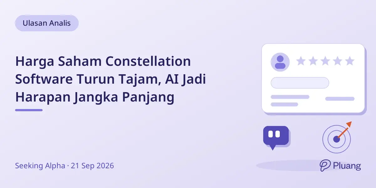 Harga Saham Constellation Software Turun Tajam, AI Jadi Harapan Jangka Panjang