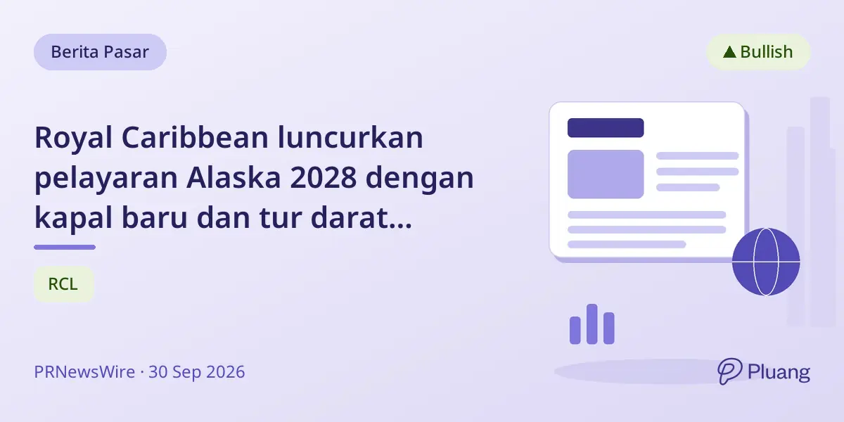 Royal Caribbean luncurkan pelayaran Alaska 2028 dengan kapal baru dan tur darat tambahan.