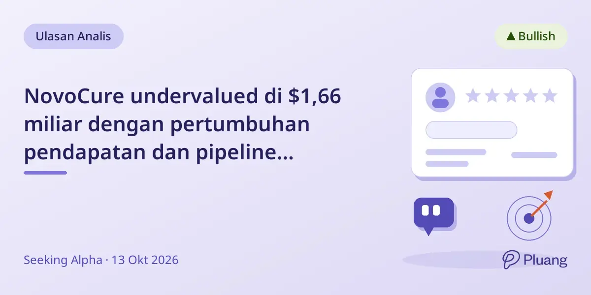 NovoCure undervalued di $1,66 miliar dengan pertumbuhan pendapatan dan pipeline pengobatan kanker yang menjanjikan