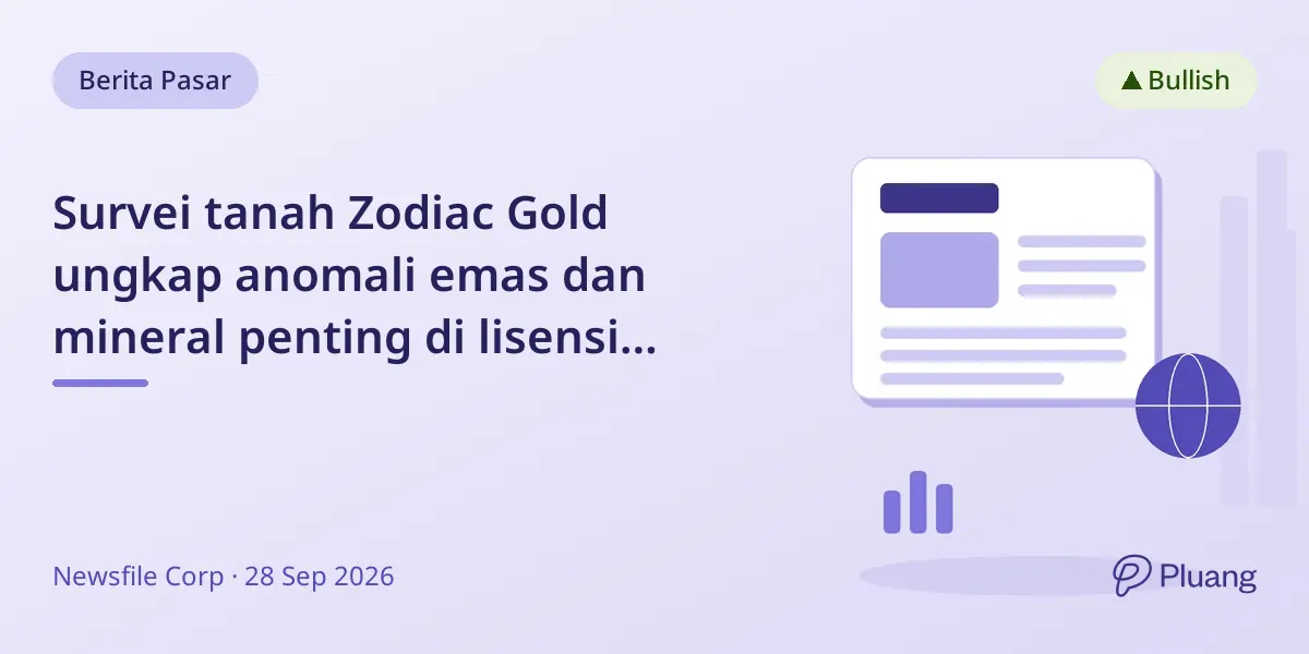 Survei tanah Zodiac Gold ungkap anomali emas dan mineral penting di lisensi Liberia.
