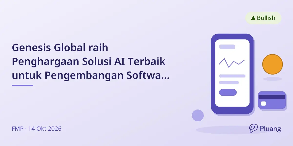 Genesis Global raih Penghargaan Solusi AI Terbaik untuk Pengembangan Software 2026