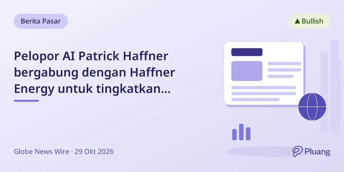 Pelopor AI Patrick Haffner bergabung dengan Haffner Energy untuk tingkatkan teknologi industri dengan AI human-in-the-loop.