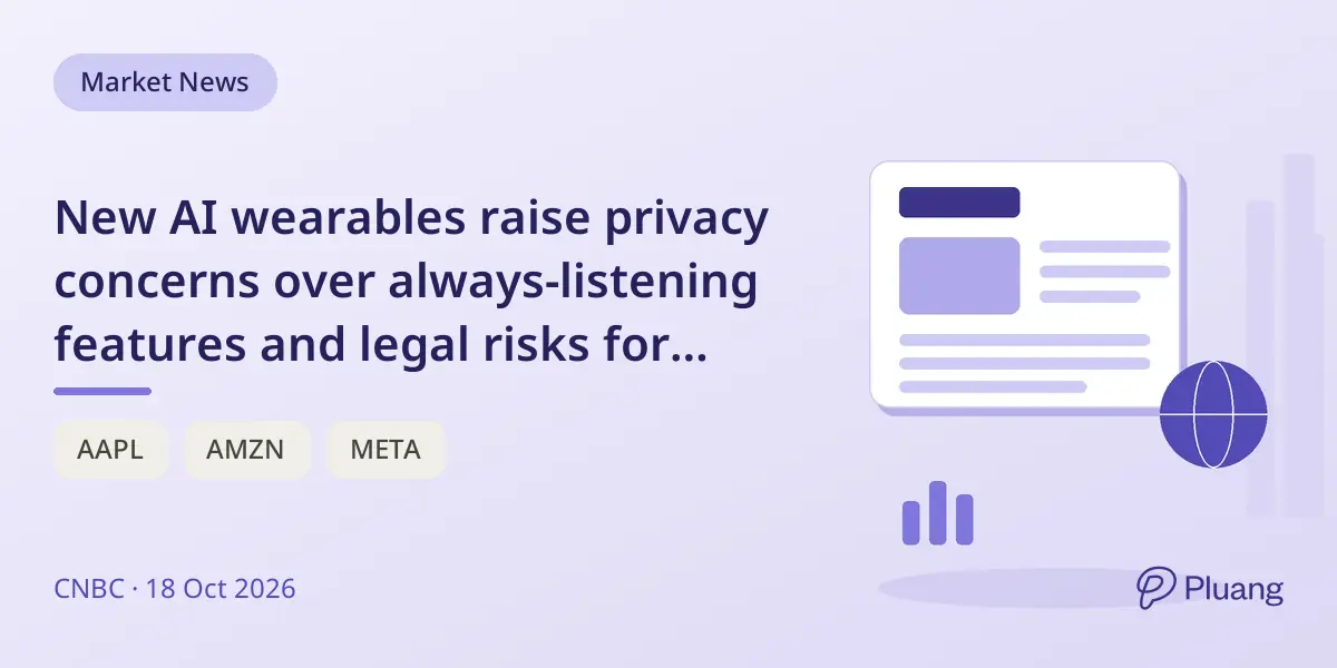 New AI wearables raise privacy concerns over always-listening features and legal risks for users.