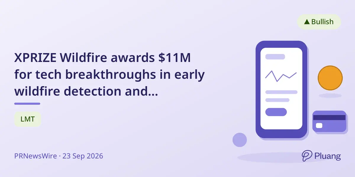 XPRIZE Wildfire awards $11M for tech breakthroughs in early wildfire detection and autonomous response.
