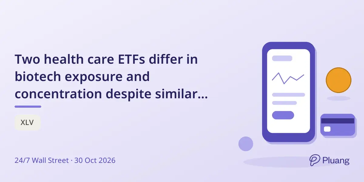 Two health care ETFs differ in biotech exposure and concentration despite similar returns, key for retirees.