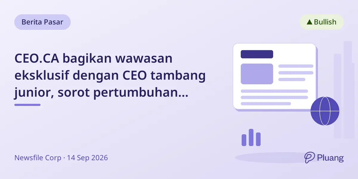 CEO.CA bagikan wawasan eksklusif dengan CEO tambang junior, sorot pertumbuhan Galantas Gold di Chile.