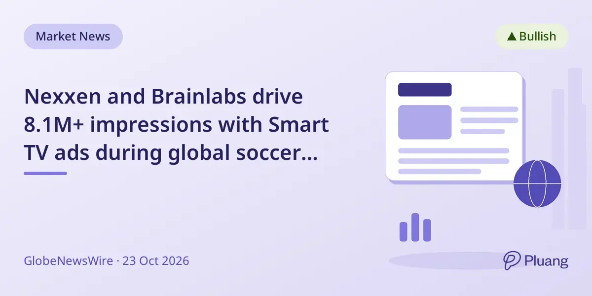 Nexxen and Brainlabs drive 8.1M+ impressions with Smart TV ads during global soccer event in Canada