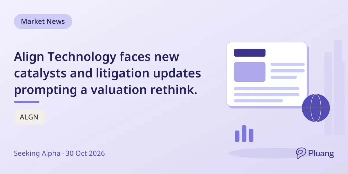 Align Technology faces new catalysts and litigation updates prompting a valuation rethink.