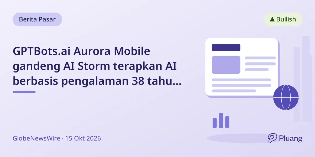 GPTBots.ai Aurora Mobile gandeng AI Storm terapkan AI berbasis pengalaman 38 tahun di contact center Jepang NTS.