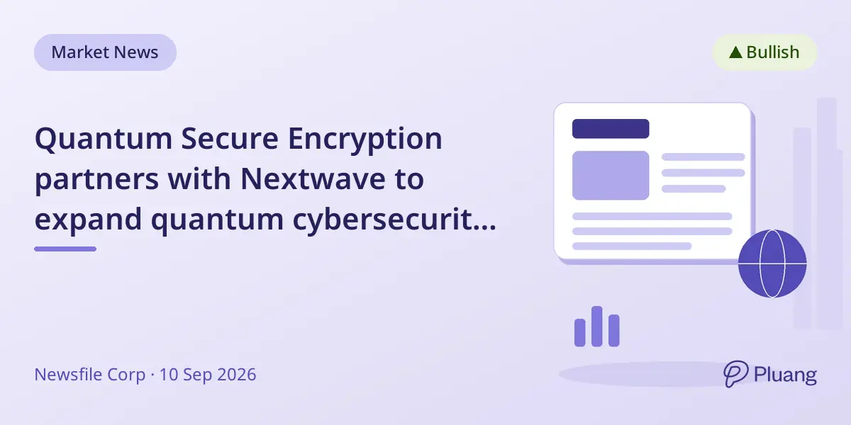 Quantum Secure Encryption partners with Nextwave to expand quantum cybersecurity in Thailand