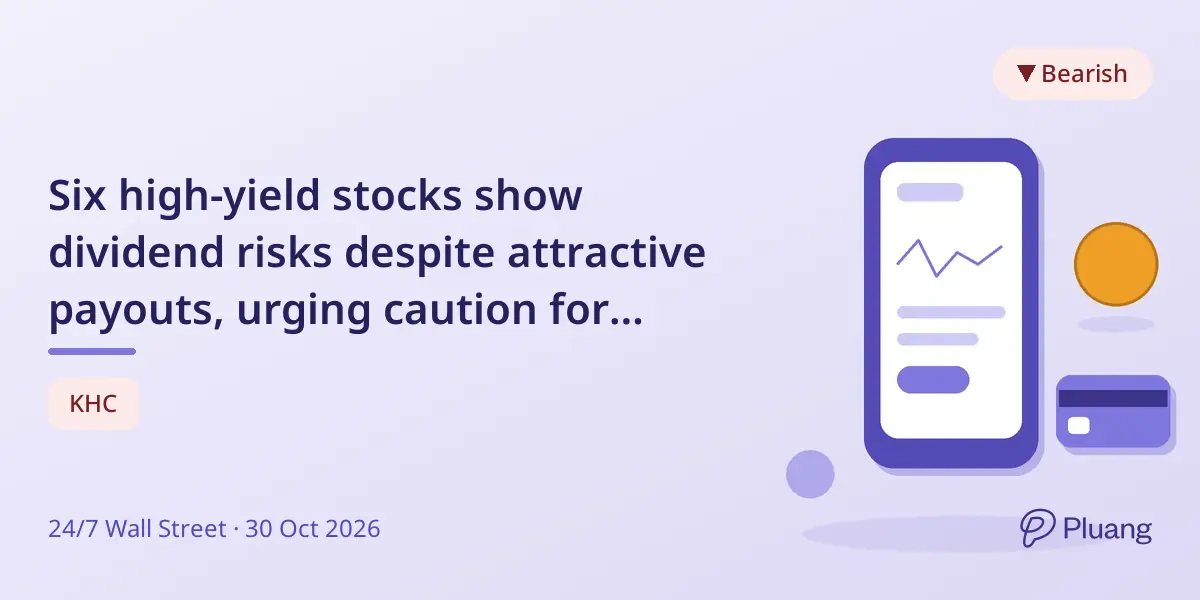 Six high-yield stocks show dividend risks despite attractive payouts, urging caution for income investors.