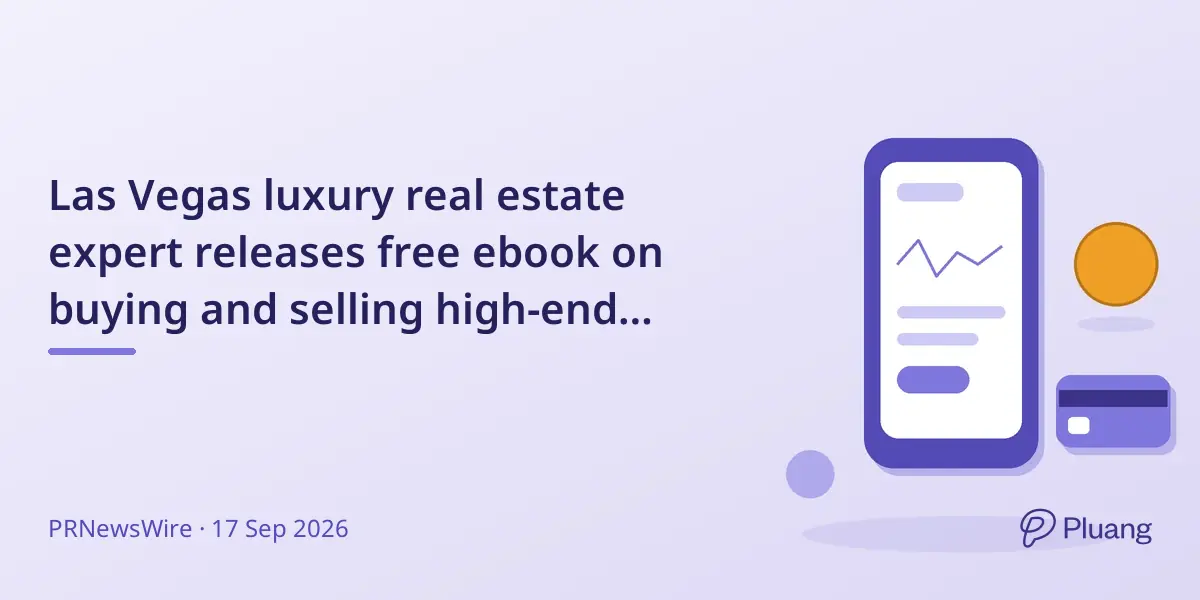 Las Vegas luxury real estate expert releases free ebook on buying and selling high-end homes.