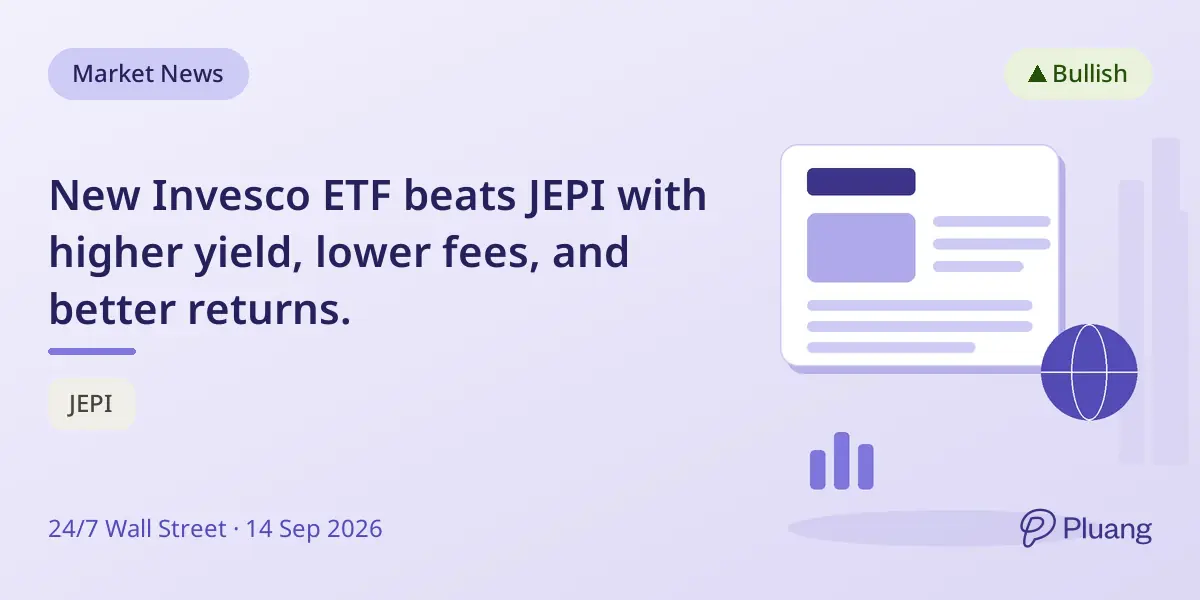 New Invesco ETF beats JEPI with higher yield, lower fees, and better returns.