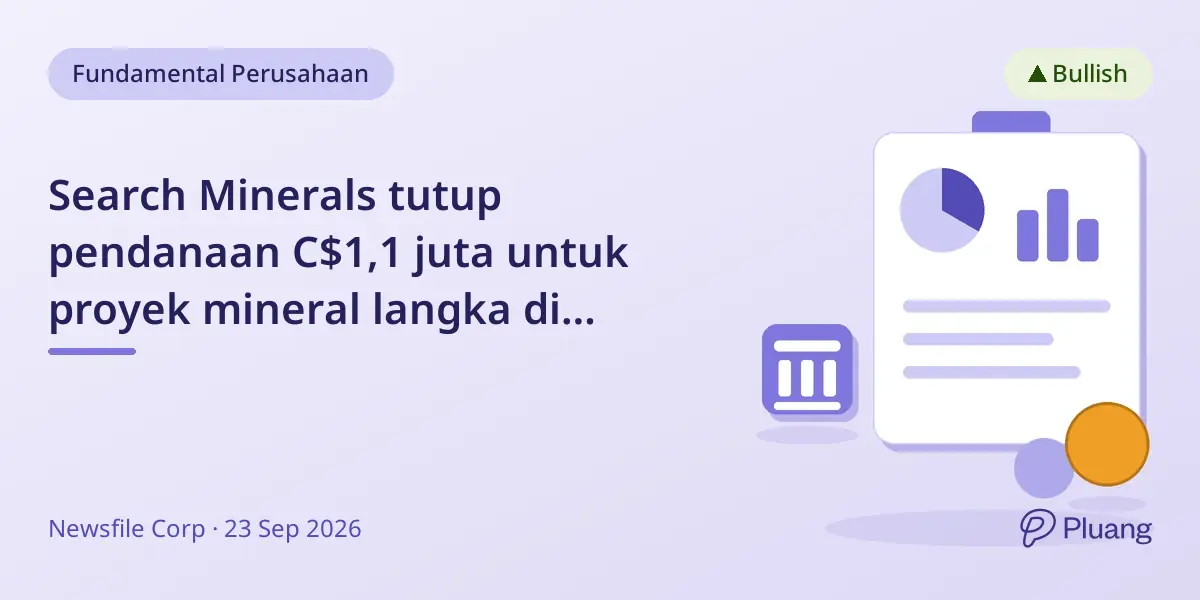 Search Minerals tutup pendanaan C$1,1 juta untuk proyek mineral langka di Labrador