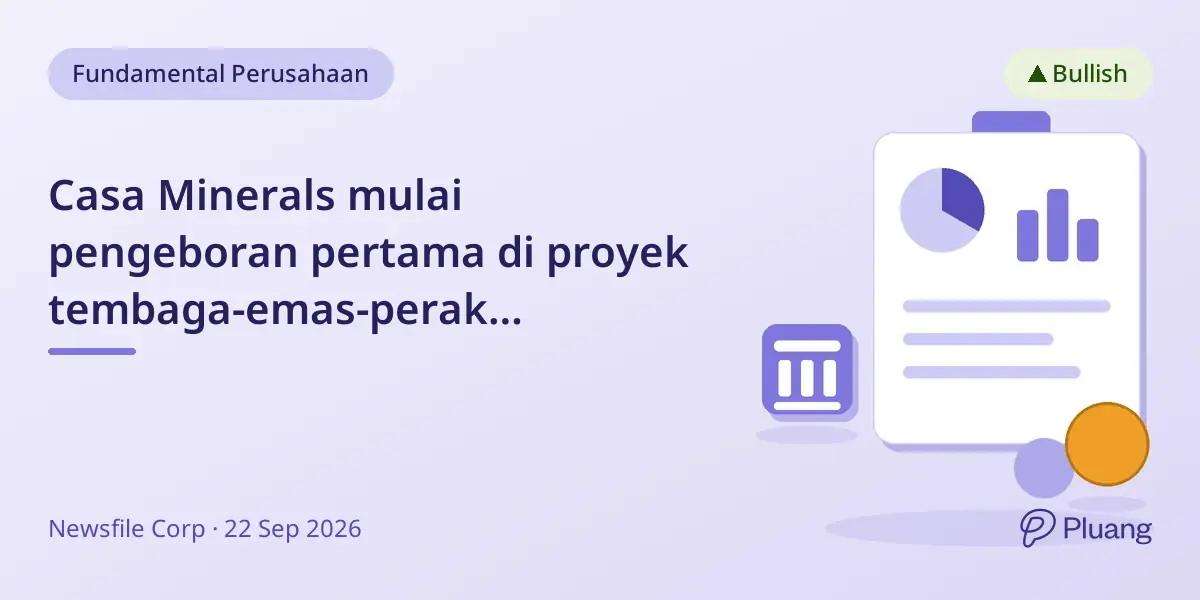 Casa Minerals mulai pengeboran pertama di proyek tembaga-emas-perak Arsenault, BC