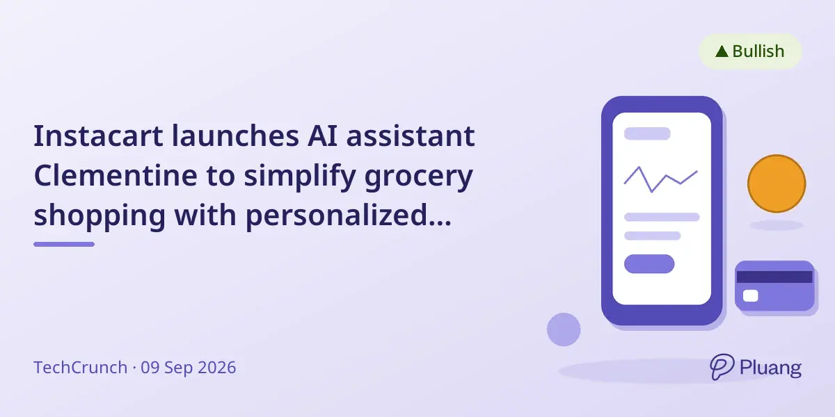 Instacart launches AI assistant Clementine to simplify grocery shopping with personalized meal planning.