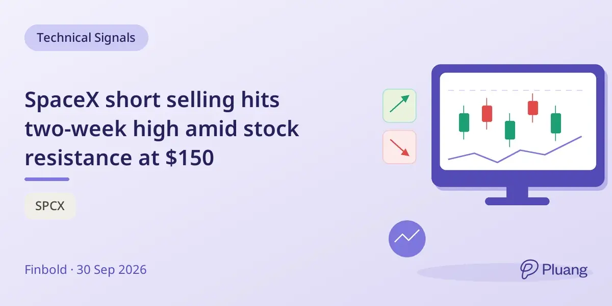 SpaceX short selling hits two-week high amid stock resistance at $150