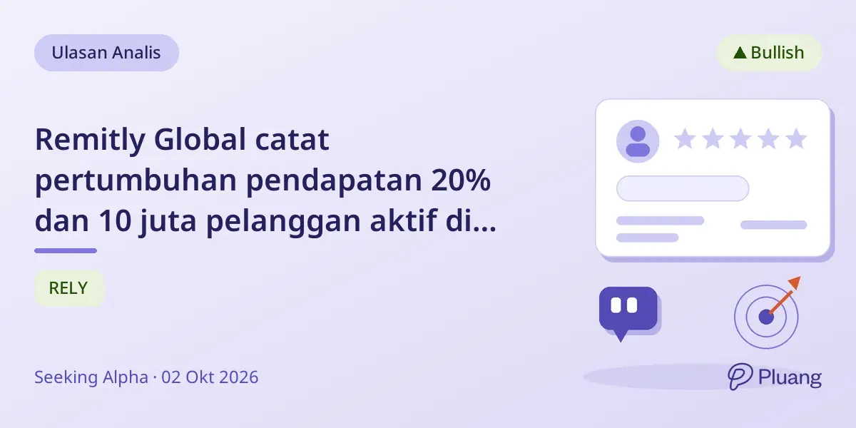 Remitly Global catat pertumbuhan pendapatan 20% dan 10 juta pelanggan aktif di Q2 2026.