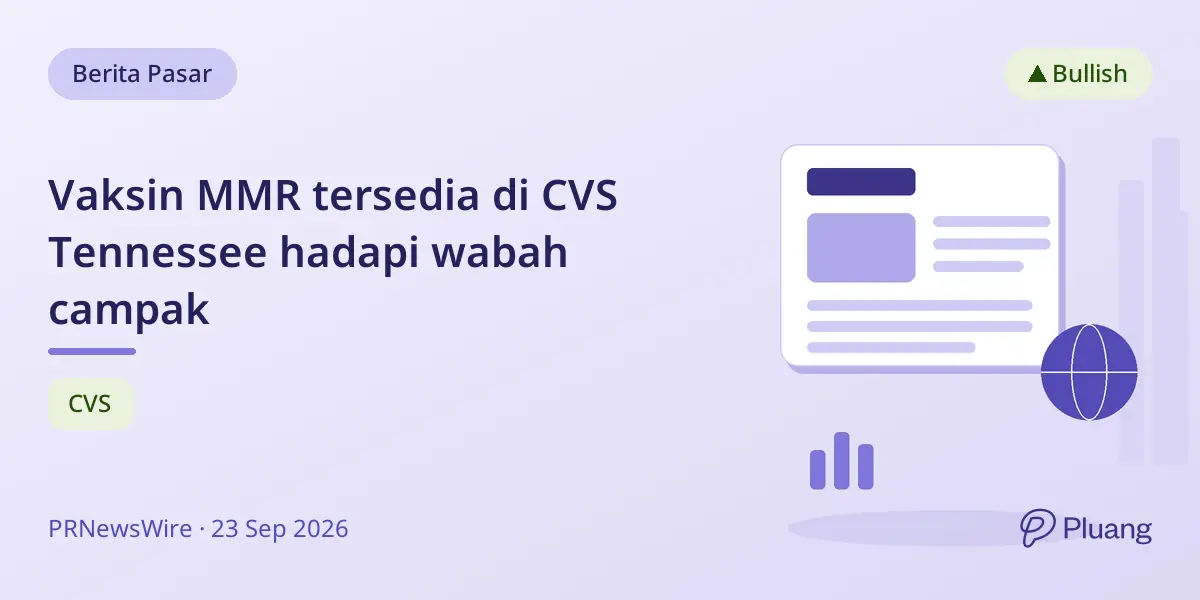 Vaksin MMR tersedia di CVS Tennessee hadapi wabah campak