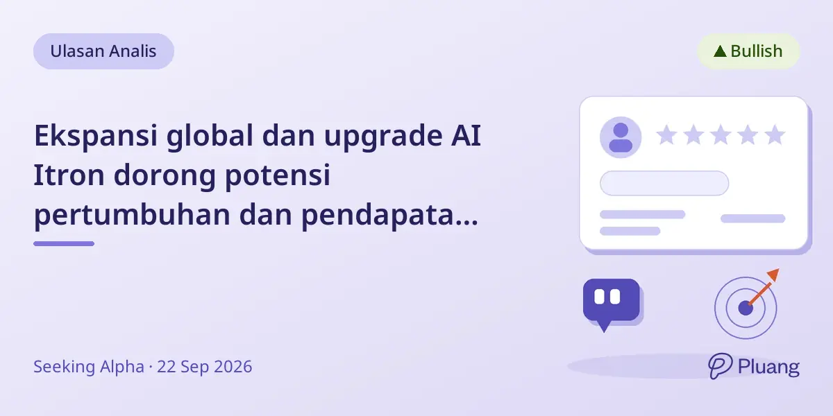 Ekspansi global dan upgrade AI Itron dorong potensi pertumbuhan dan pendapatan berulang