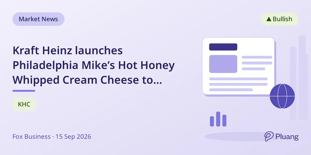 Kraft Heinz launches Philadelphia Mike’s Hot Honey Whipped Cream Cheese to boost sales amid cautious consumer demand
