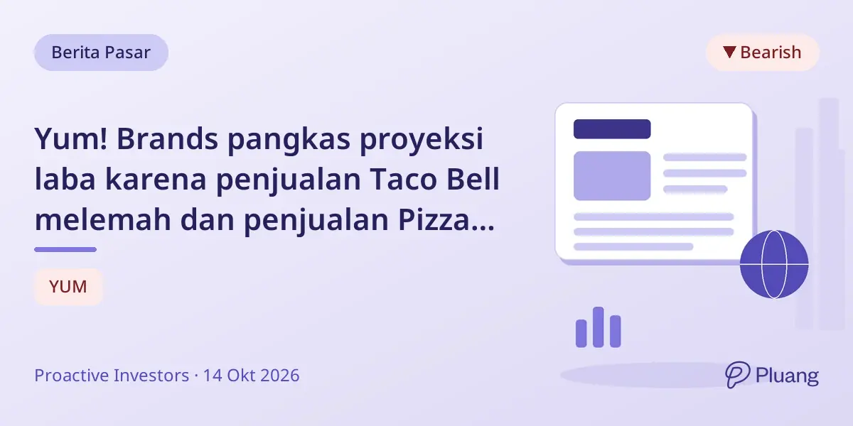 Yum! Brands pangkas proyeksi laba karena penjualan Taco Bell melemah dan penjualan Pizza Hut berdampak