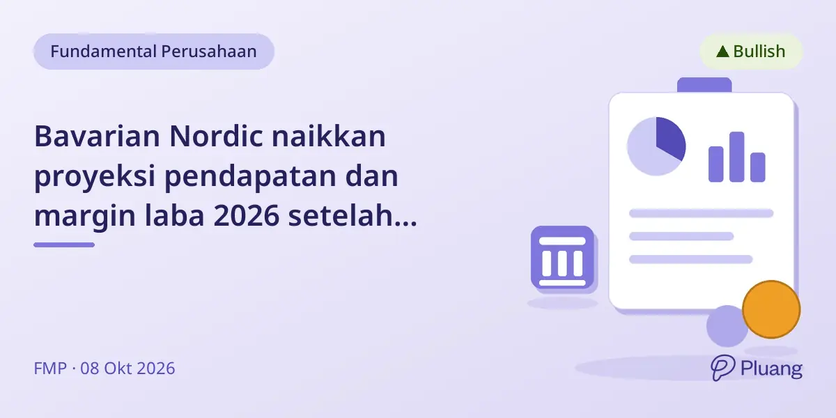Bavarian Nordic naikkan proyeksi pendapatan dan margin laba 2026 setelah penjualan Travel Health kuat.